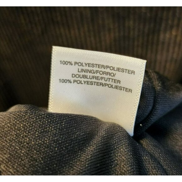 Rachel Rachel Roy Sparkle Pleated Midi Dress 2X | Black Gold | Waist Tie - Picture 4 of 12